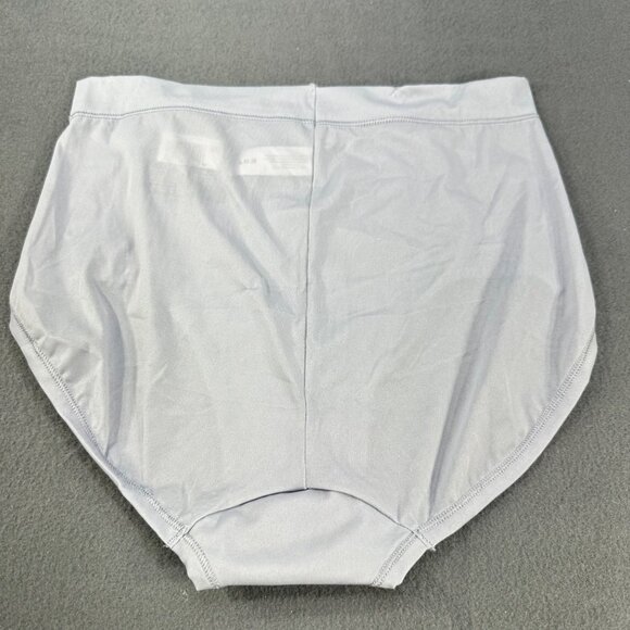 Bali Women's Size Large 7 Panty Brief One Smooth U Stretch Gray New With Tags - Picture 2 of 9